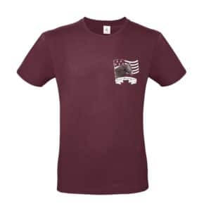 T-SHIRT (enfant) - Écurie Bazougeaise - Bordeaux - BC01K