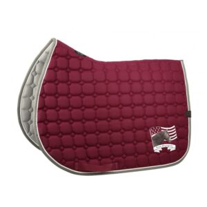 Tapis de selle Equithème "Orion" - Écurie Bazougeaise - Bordeaux - 20477
