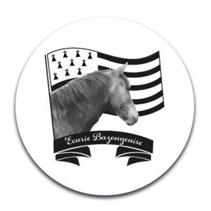 STICKER ROND - Écurie Bazougeaise - STI001
