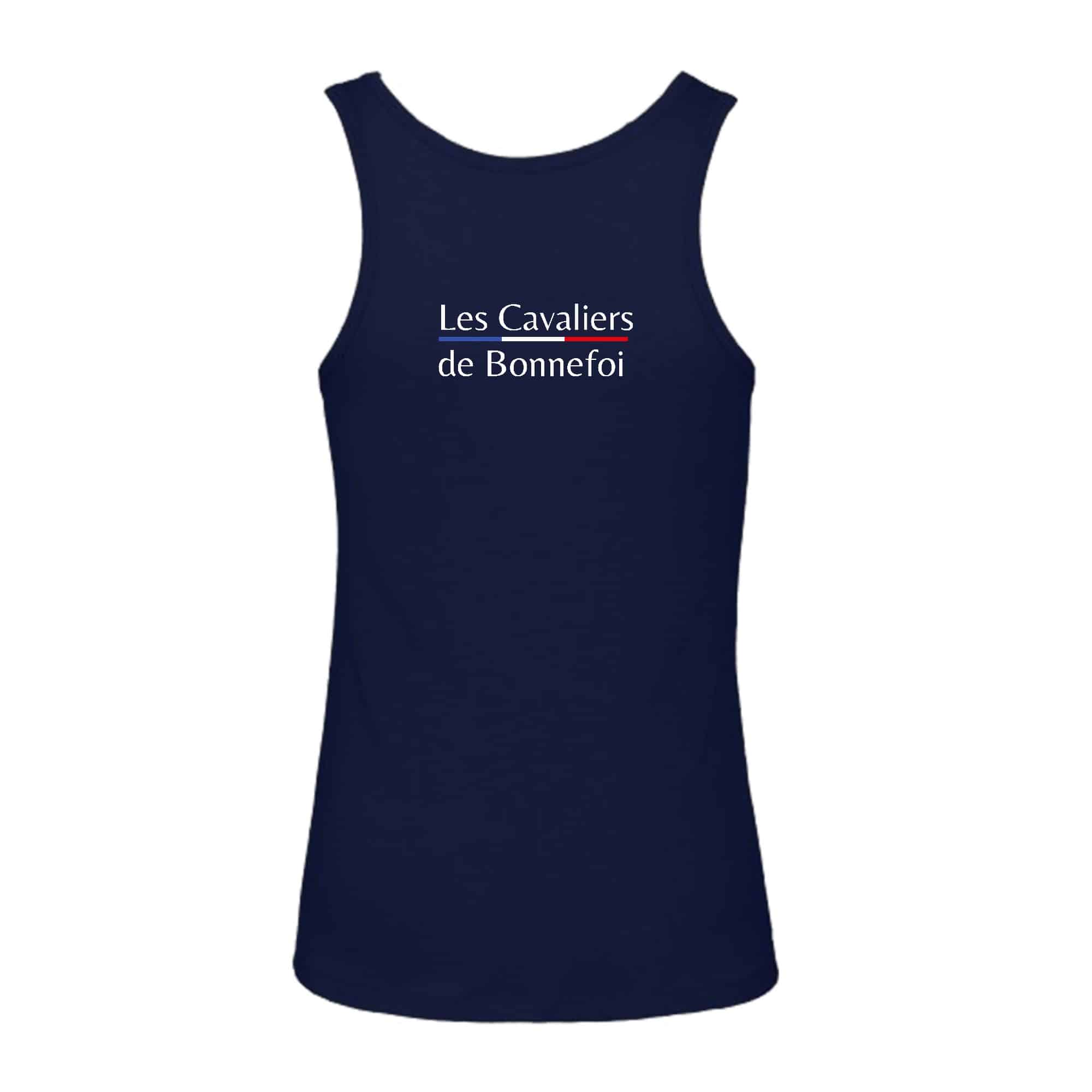 DEBARDEUR (femme) - Les cavaliers de bonnefoi 61 – Navy - BC073 – Image 3