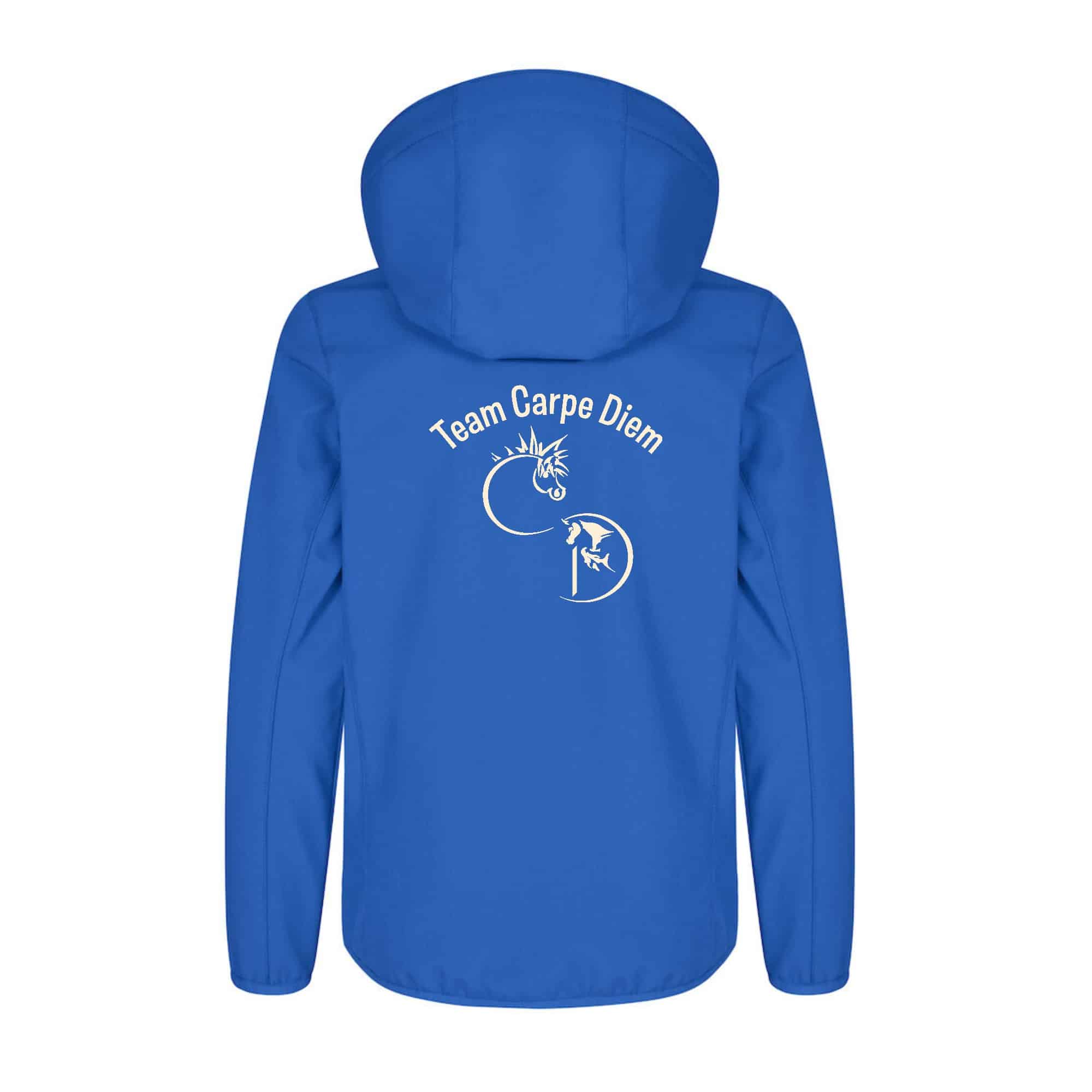 SOFTSHELL ''Classic'' (enfant) - Centre Equestre Carpe Diem - Bleu roi - 0200909 – Image 3