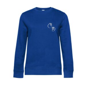 SWEAT COL ROND (enfant) - Centre Equestre Carpe Diem - Bleu roi - ID332K