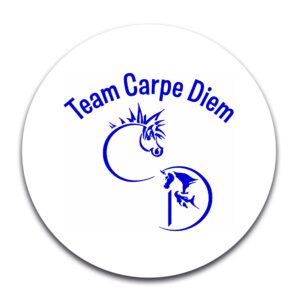 STICKER ROND - Centre Equestre Carpe Diem - STI001