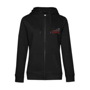 SWEAT ZIPPÉ (femme) - Extrava’danse - Noir - BCW03Q