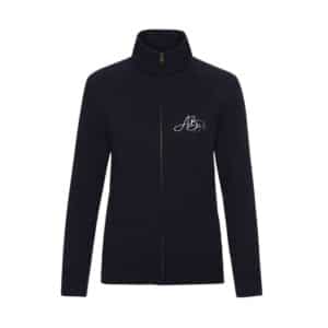SWEAT ZIPPE SANS CAPUCHE (femme) - Sport Étude Val de Creuse - Navy - SC366