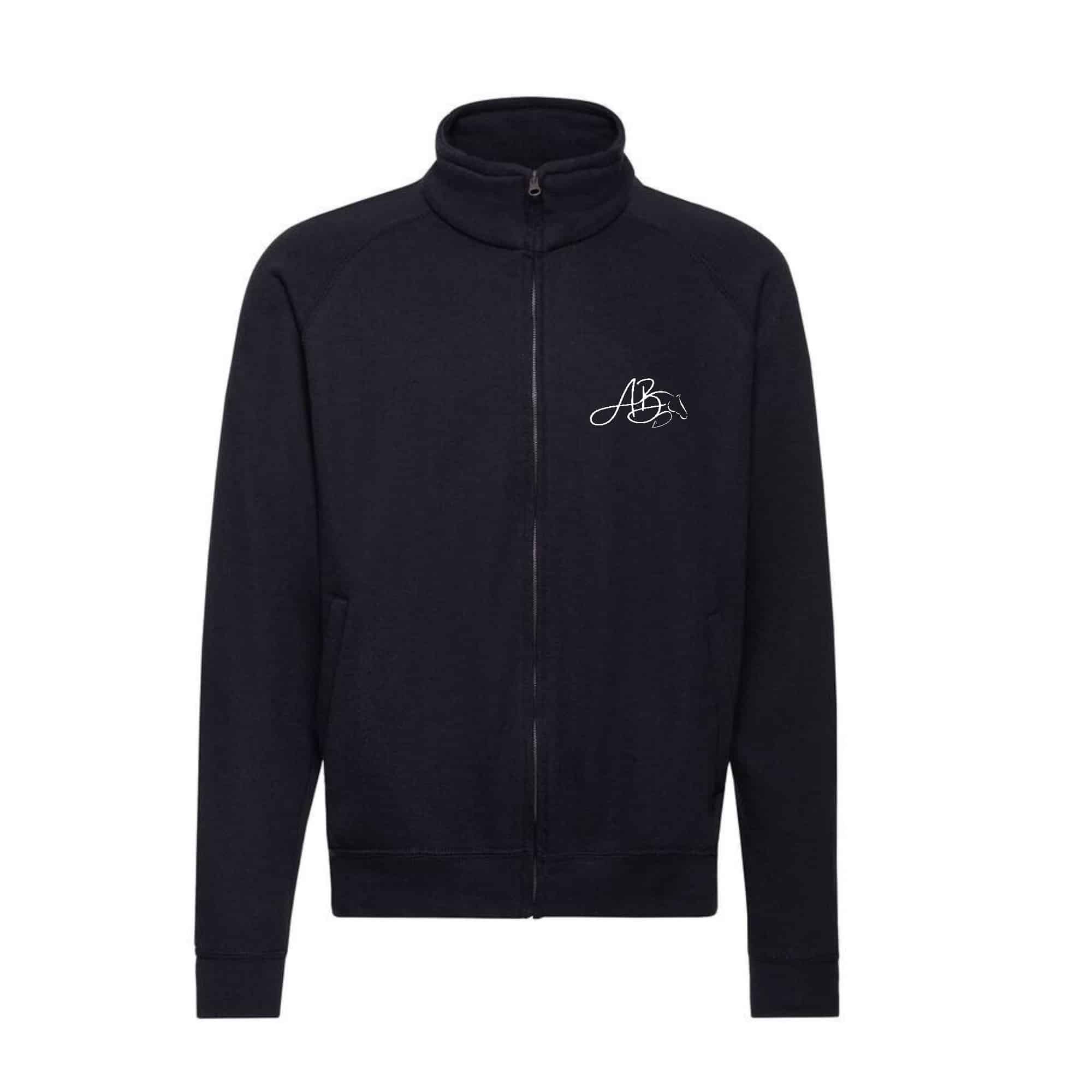 SWEAT ZIPPE SANS CAPUCHE (homme) - Sport Étude Val de Creuse - Navy - SC365