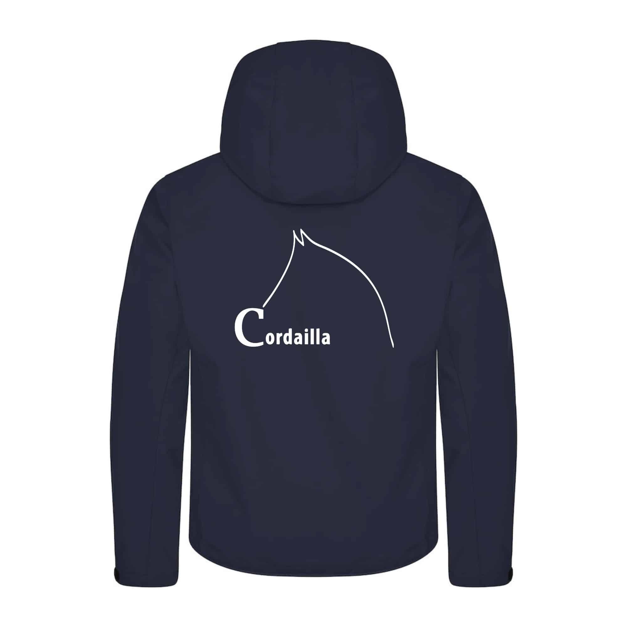 SOFTSHELL "Classic" (homme) - Association Team Cordailla – Navy - 0200912 – Image 3