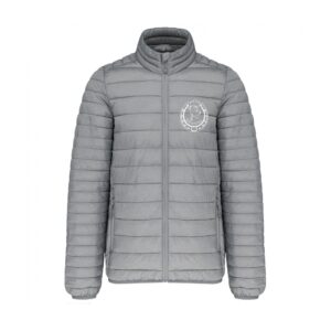 DOUDOUNE AVEC MANCHES (homme) - les crins du sourire - Gris chiné - K6120