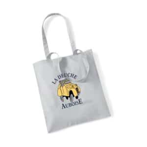 TOTE BAG - LA DEUCHE AUBOISE - Gris chiné - WM101