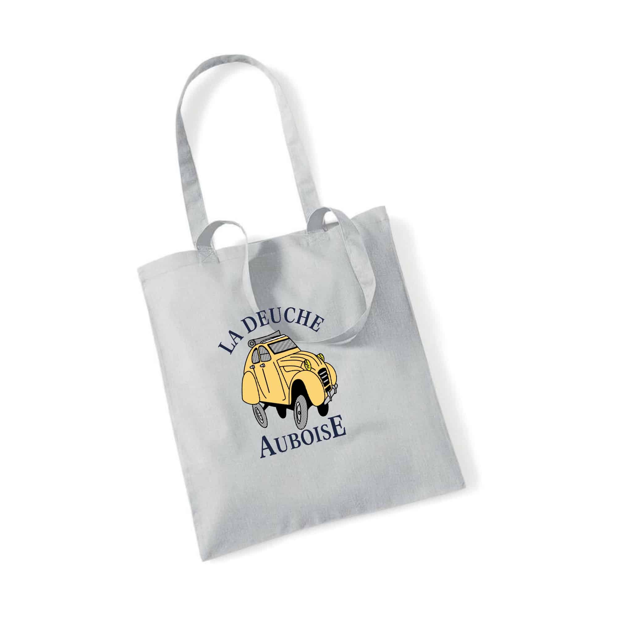 TOTE BAG - LA DEUCHE AUBOISE - Gris chiné - WM101
