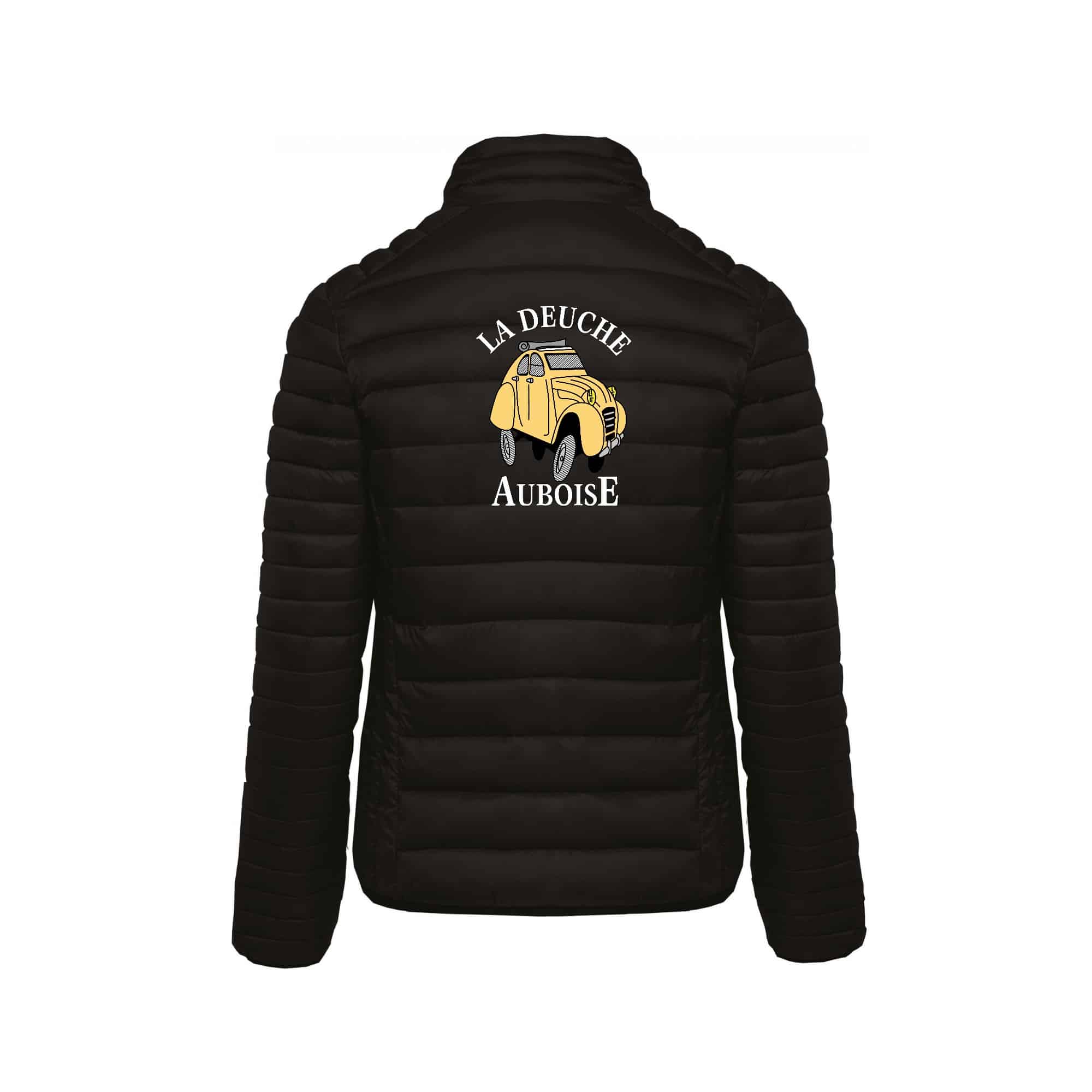 DOUDOUNE AVEC MANCHES (femme) - LA DEUCHE AUBOISE - Noir - K6121 – Image 3