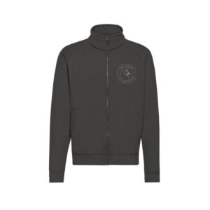 Veste micropolaire zippée (femme) – Equi Passion, Estelle Tosetti monitrice d’équitation indépendante - Gris Anthracite – K907