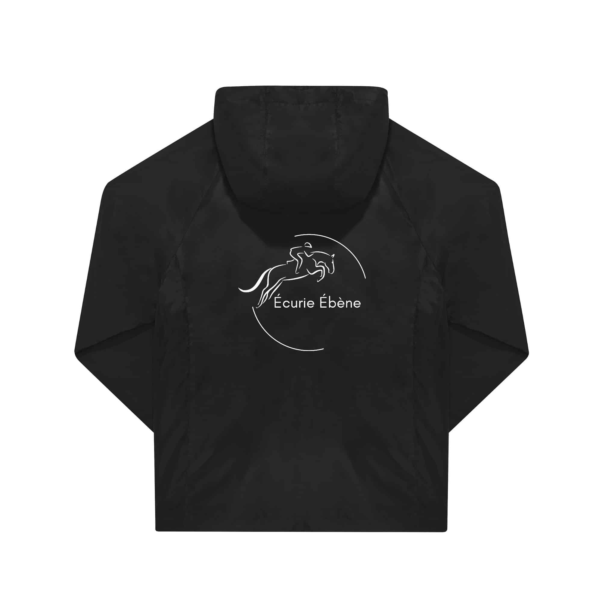 COUPE-VENT (unisexe) - Écurie Ébène - Noir - BC630 – Image 3