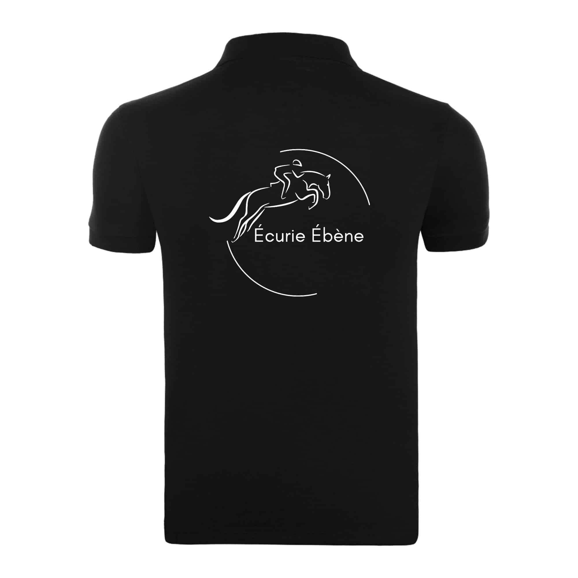 POLO (homme) - Écurie Ébène - Noir - BCID1 – Image 3