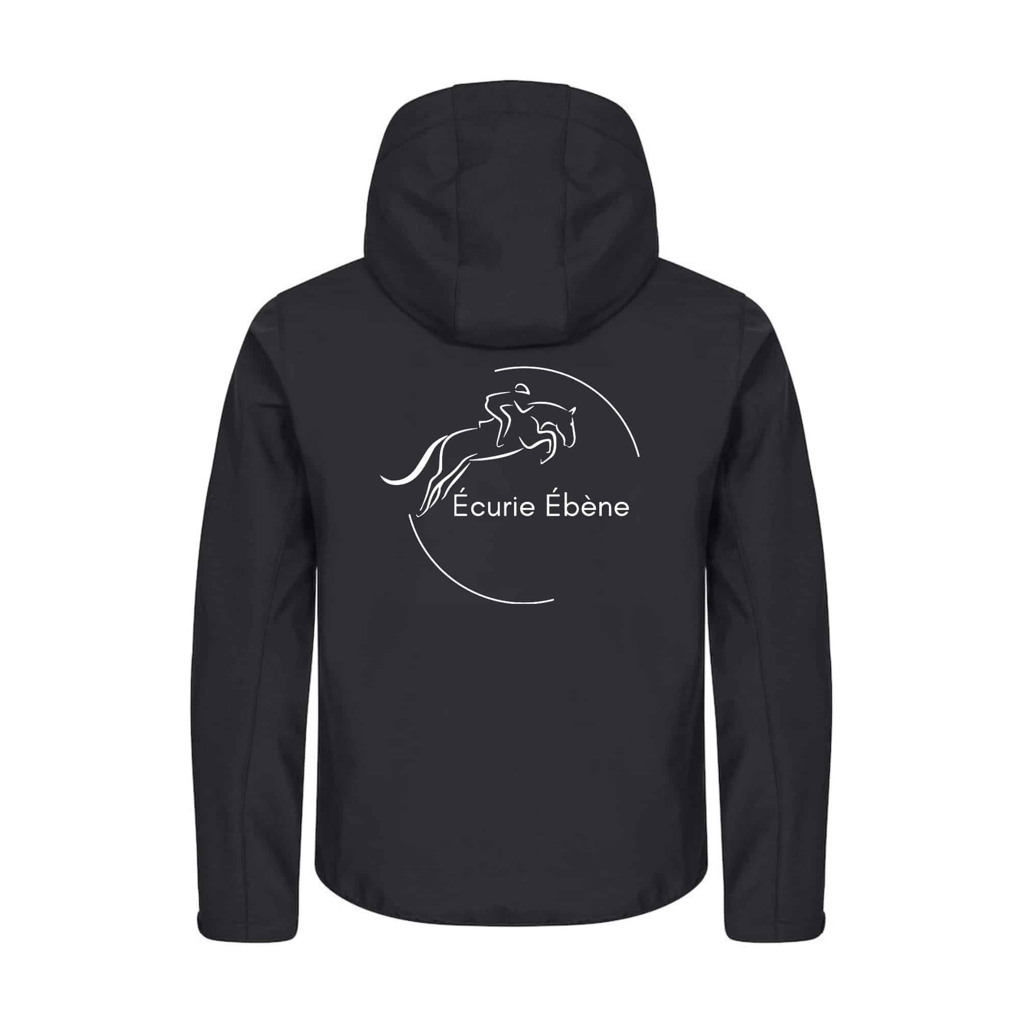 SOFTSHELL "Classic" (homme) - Écurie Ébène - Noir - 0200912 – Image 3