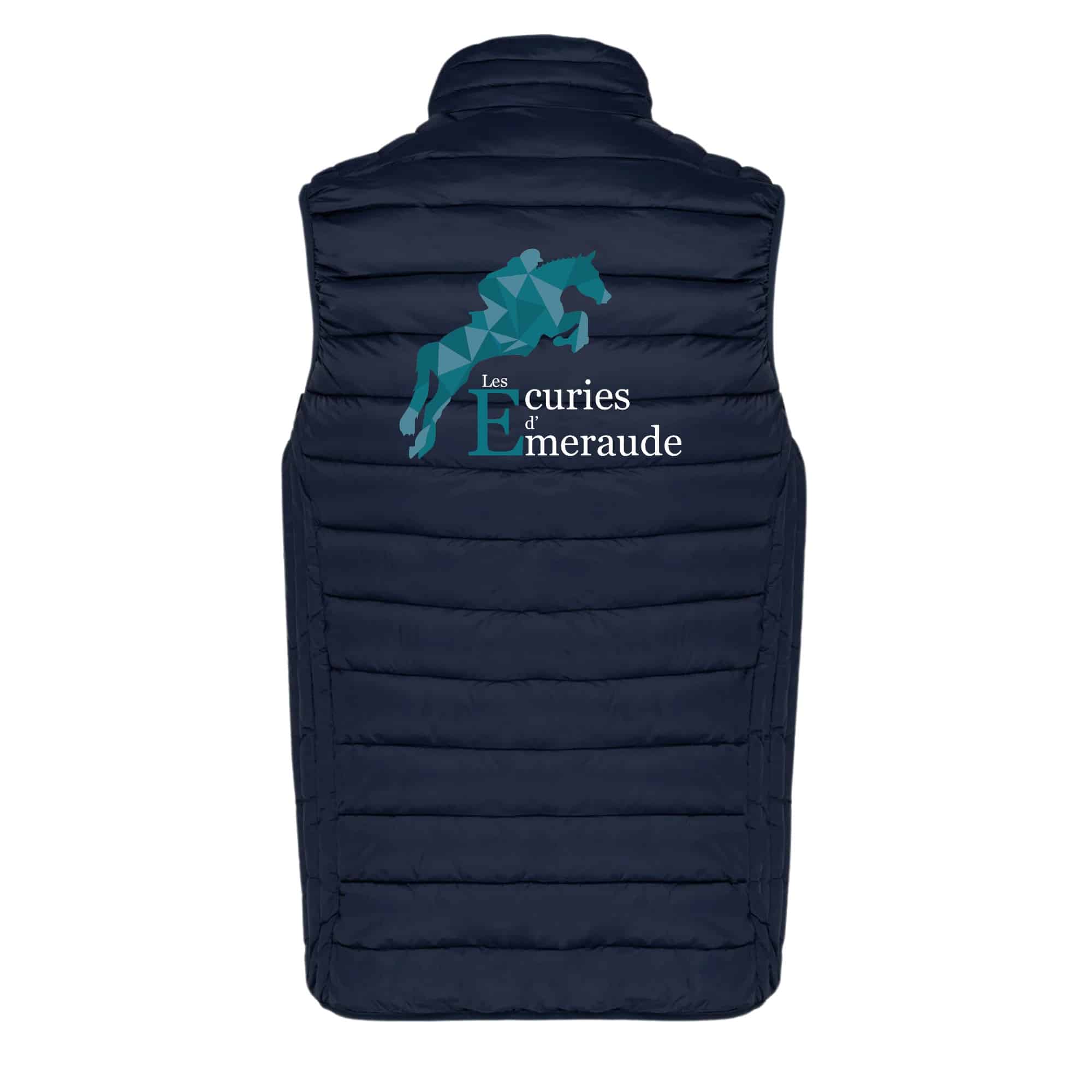 DOUDOUNE SANS MANCHES (homme) - Les écuries d’émeraude - Navy - K6113 – Image 3