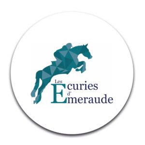 STICKER ROND - Les écuries d’émeraude - STI001