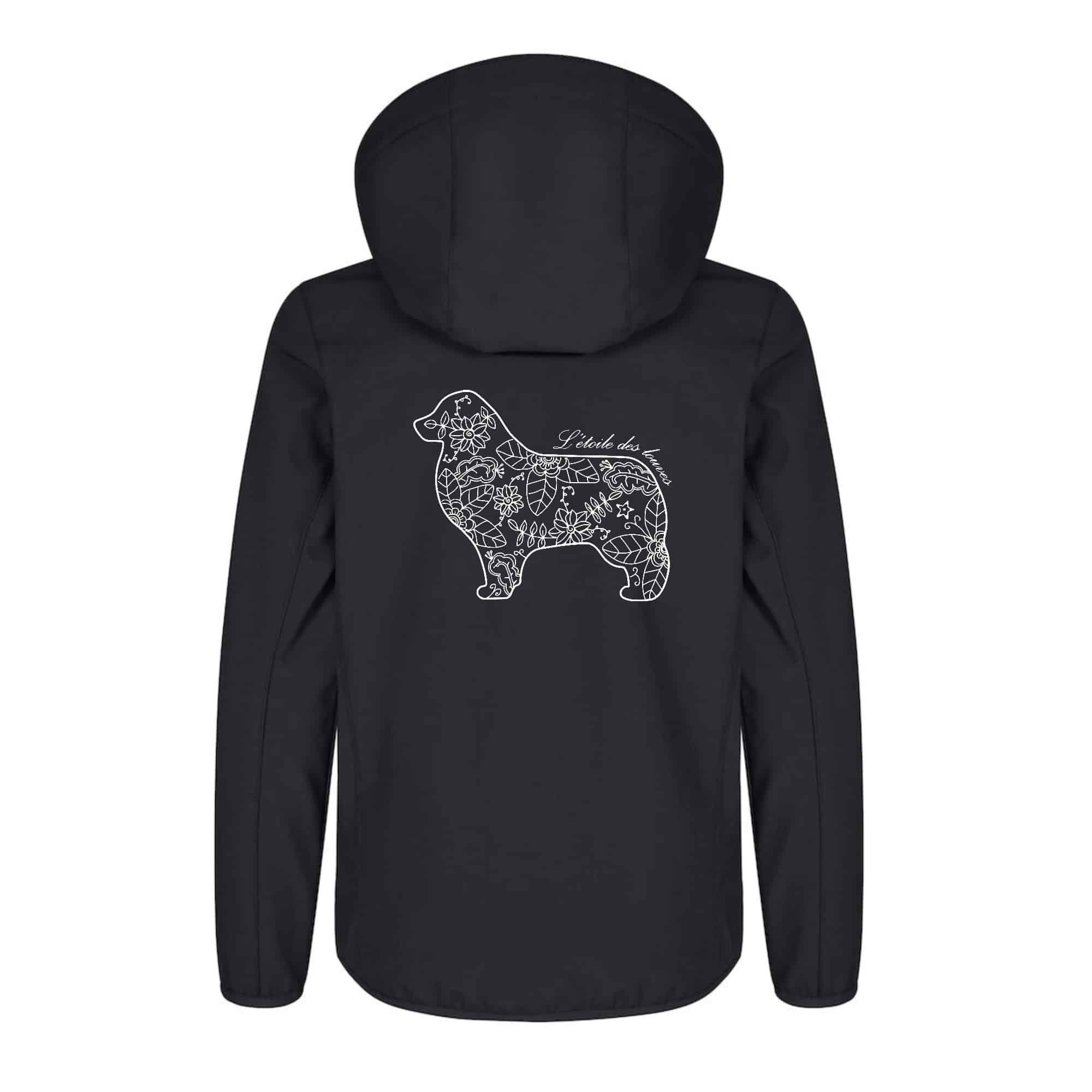 SOFTSHELL "Classic" (enfant) - Etoiles des louves - Noir - 0200909 – Image 3