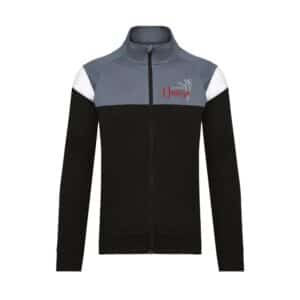 Veste de survêtement zippée (enfant) - Extrava’danse - Noir - PA391