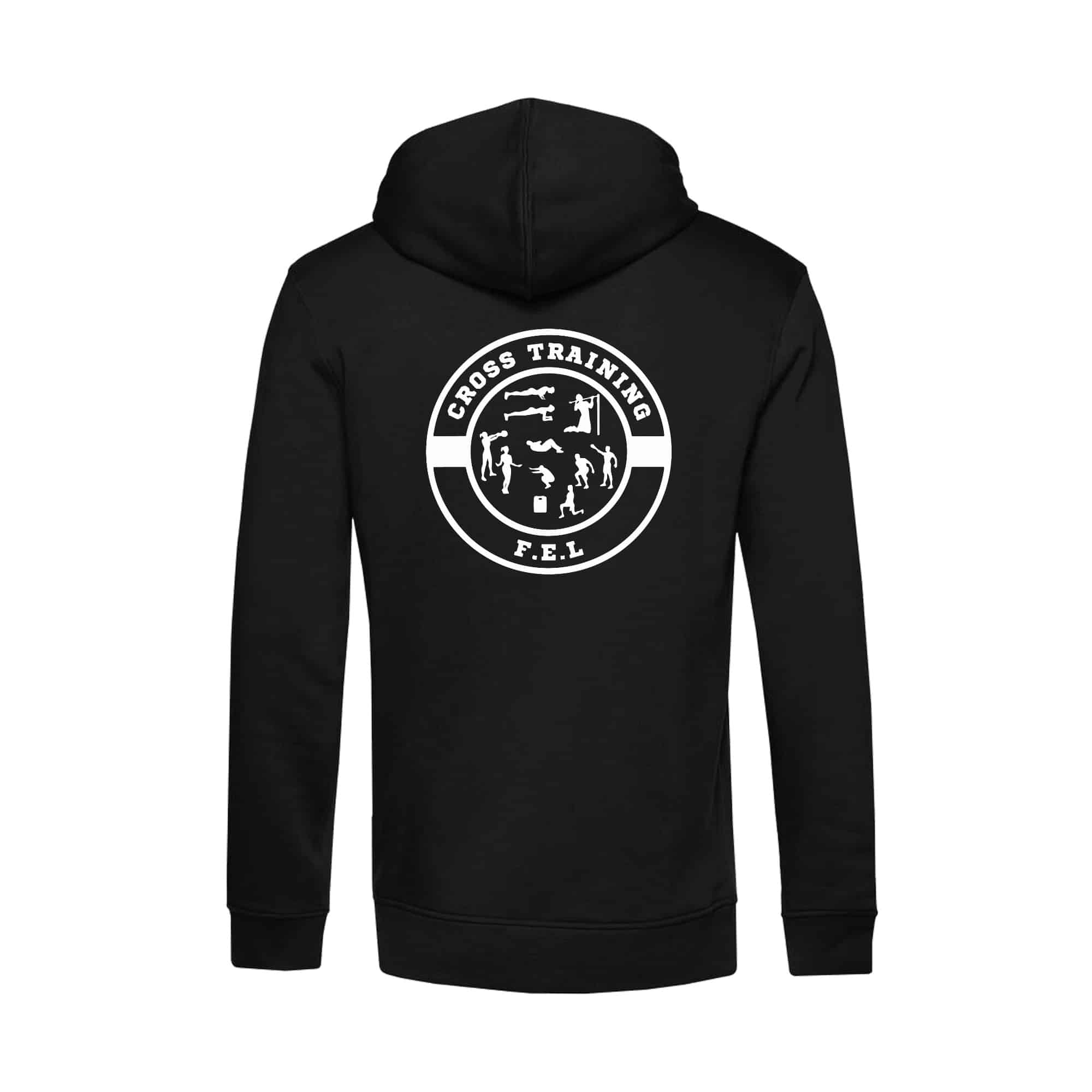 SWEAT A CAPUCHE (homme) - FEL Vouneuil sur vienne - Noir - BCU33B – Image 3