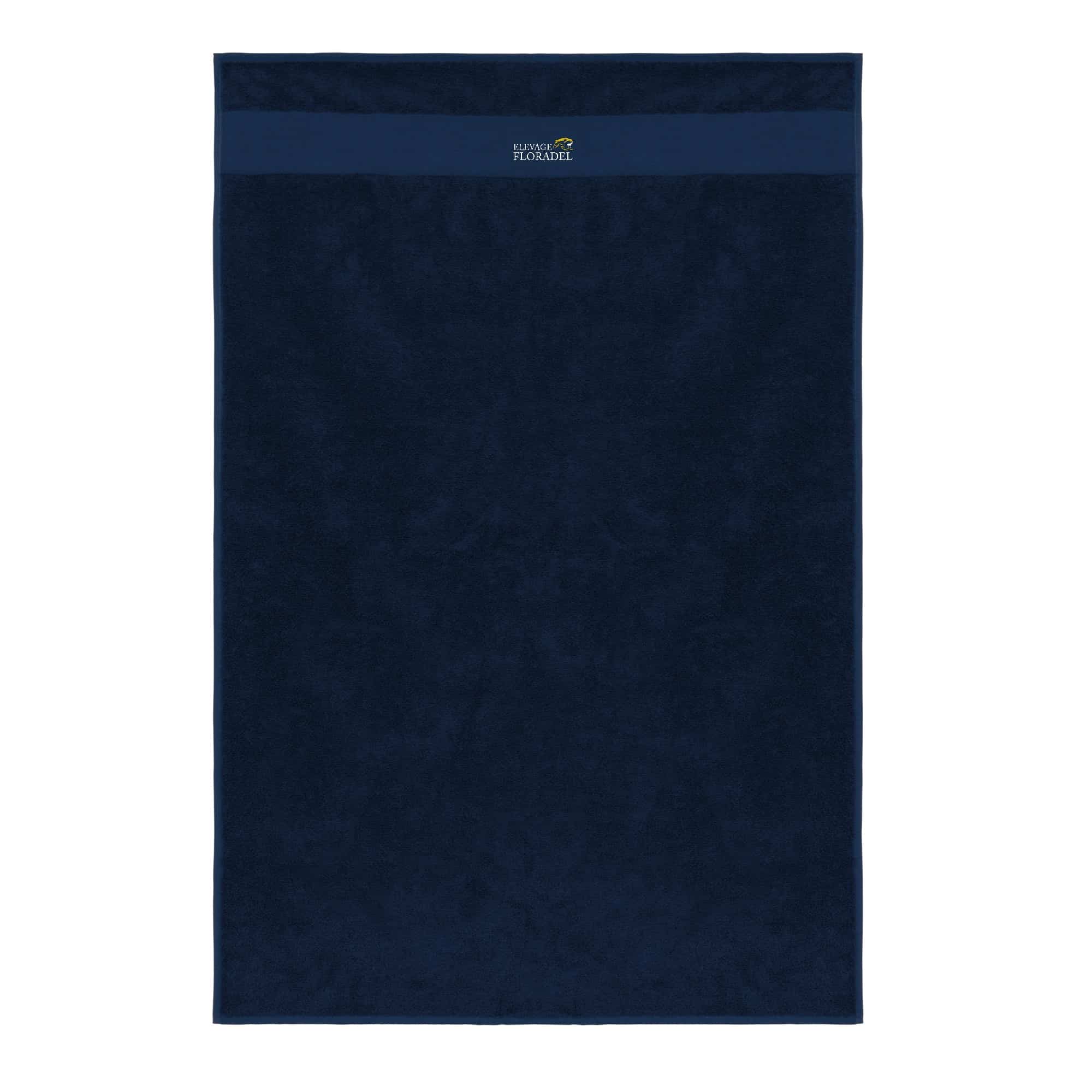 Serviette éponge - Elevage floradel - Navy - k111