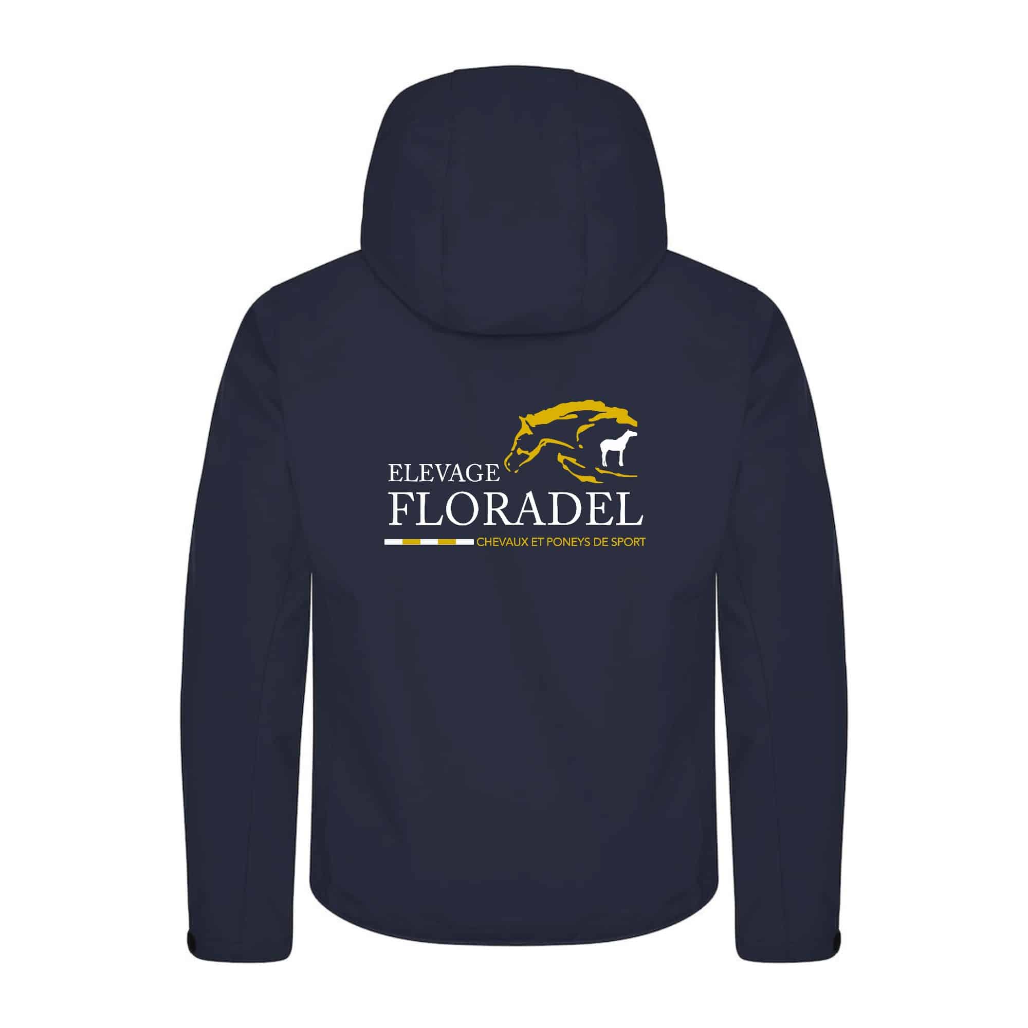 SOFTSHELL "Classic" (homme) - Elevage floradel - Navy - 0200912 – Image 3