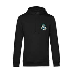 SWEAT A CAPUCHE (homme) - Equitfit - Noir - BCU33B