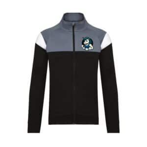 Veste de survêtement zippée (enfant) - Equitfit - Noir - PA391