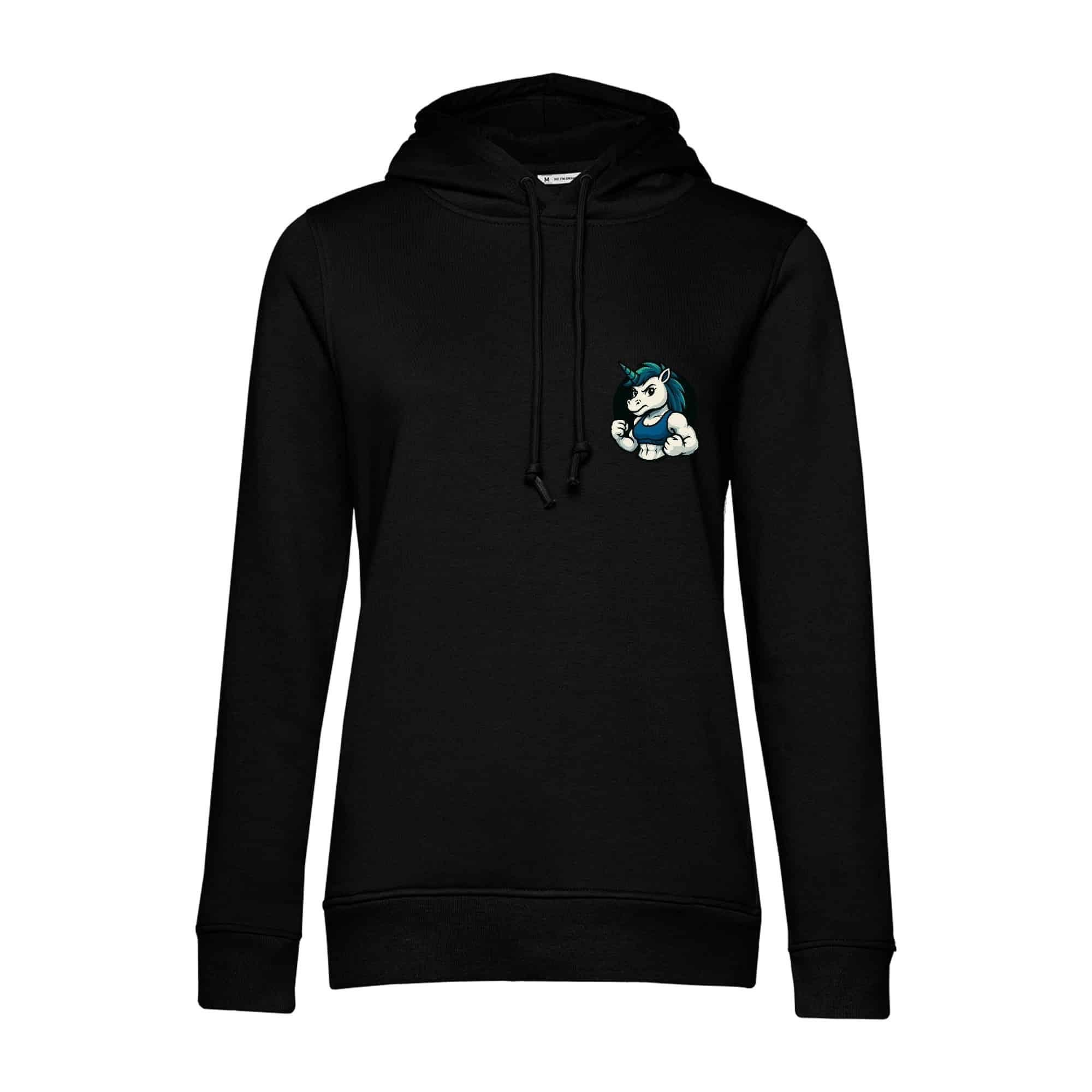 SWEAT A CAPUCHE (femme) – Equitfit - Noir - BCW34B