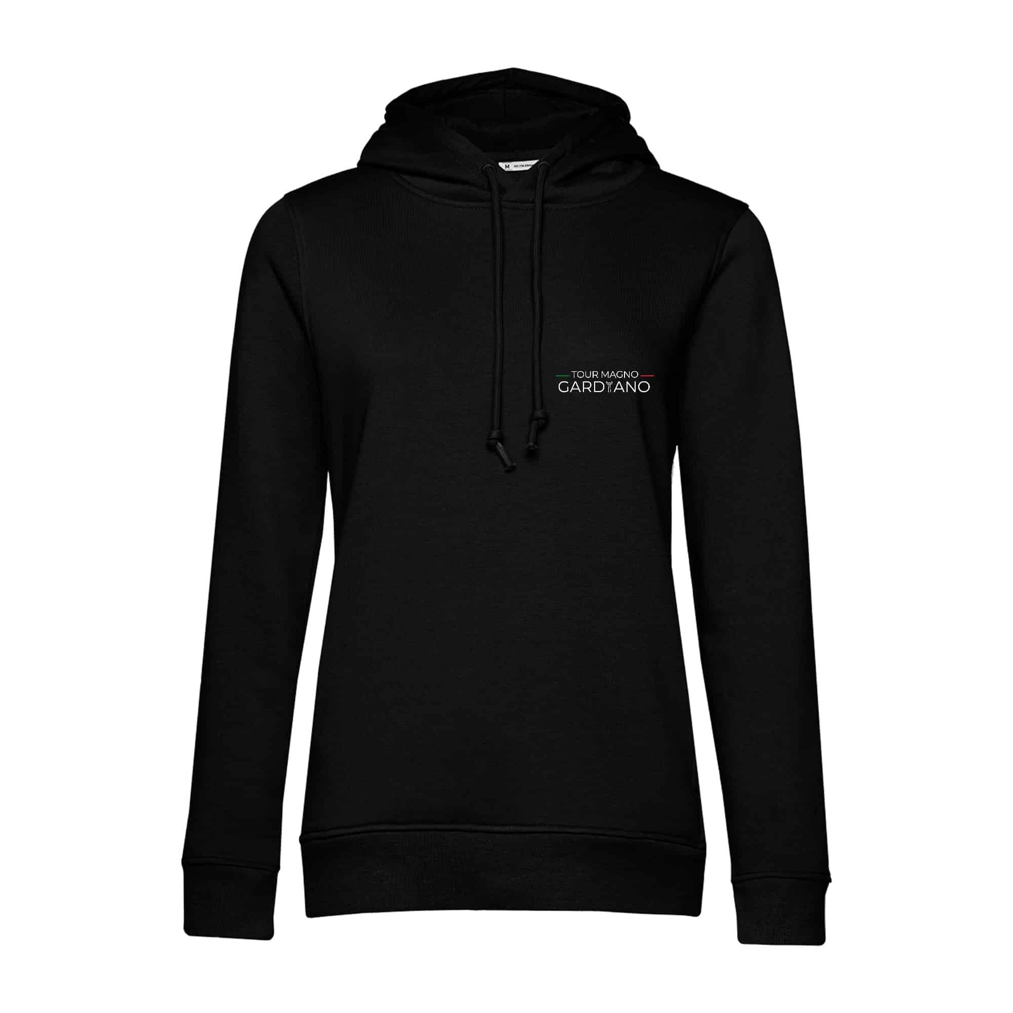 SWEAT A CAPUCHE (femme) – Tour Magno Gardiano - Noir - BCW34B