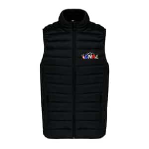 DOUDOUNE SANS MANCHES (femme) - GNR team - Noir - K6114