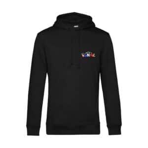 SWEAT A CAPUCHE (homme) - GNR team - Noir - BCU33B