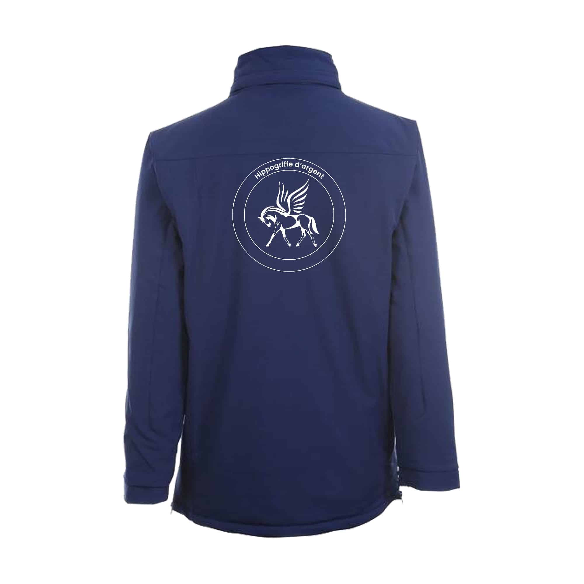 PARKA (unisexe) - Hippogriffe d’argent - Navy - PK543 – Image 4