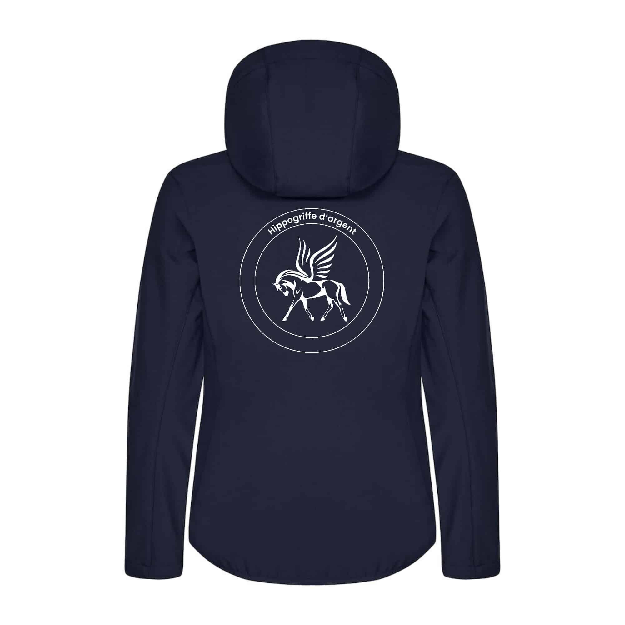 SOFTSHELL "Classic" (femme) - Hippogriffe d’argent - Navy - 0200917 – Image 3