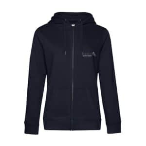 SWEAT ZIPPÉ (femme) - IMPULSION RECONVERSION - Navy - BCW03Q