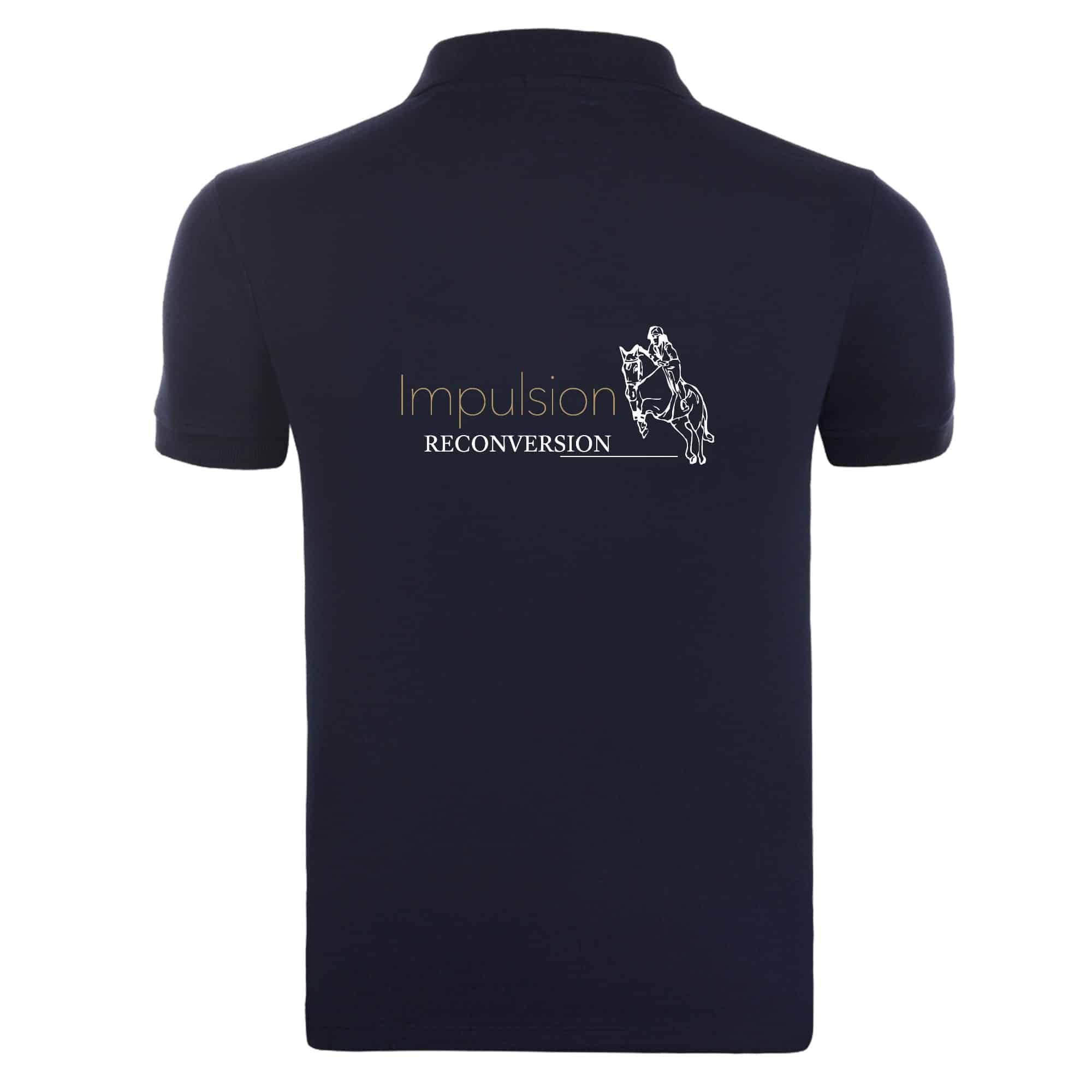 POLO (enfant) - IMPULSION RECONVERSION - Navy - BCK424 – Image 3