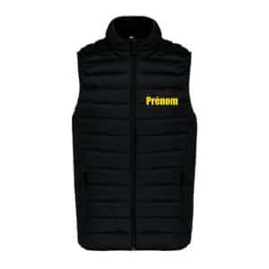 DOUDOUNE SANS MANCHES (enfant) - ecurie d'irreville - Noir - K6115