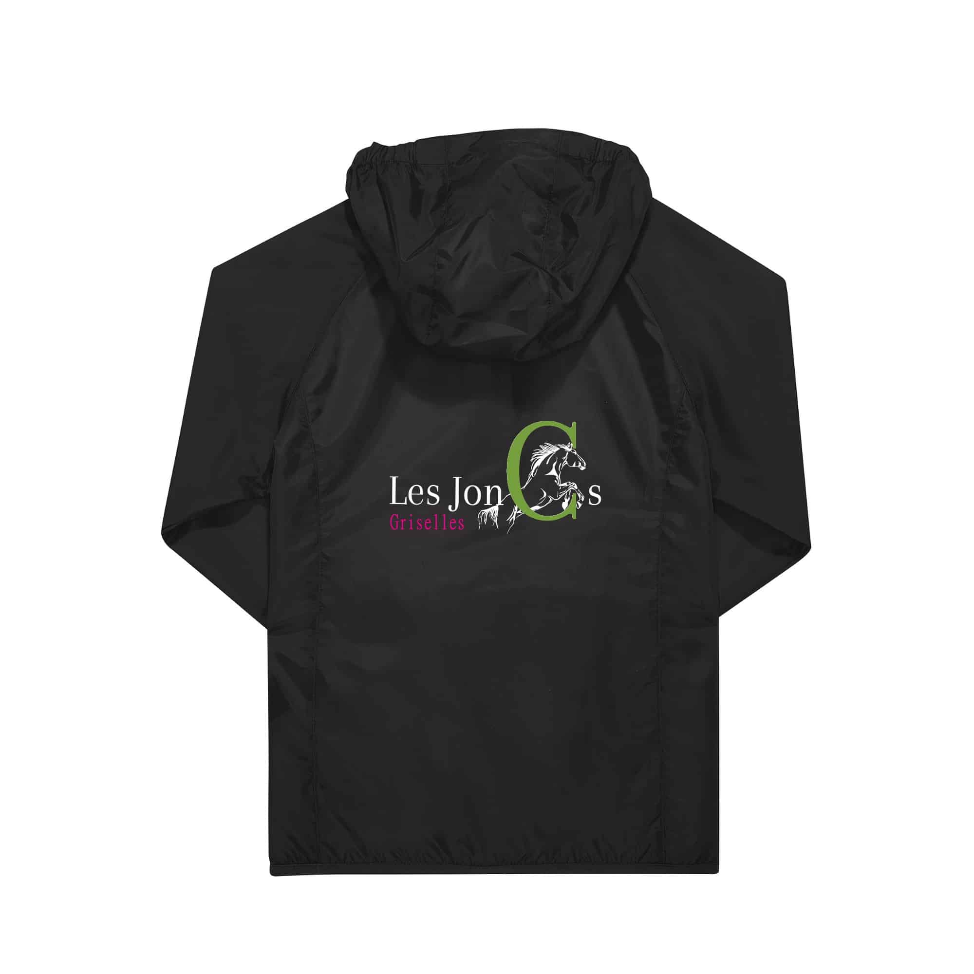 COUPE-VENT (enfant) - Centre Equestre les Joncs – Noir - BC631 – Image 3