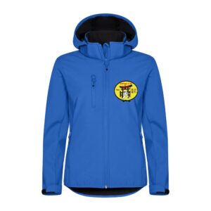 SOFTSHELL "Classic" (femme) - Judo club arts martiaux Montigny - Bleu roi - 0200917