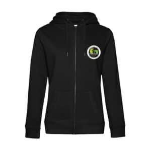 SWEAT ZIPPÉ (femme) - Centre Equestre de Keravel - Noir - BCW03Q