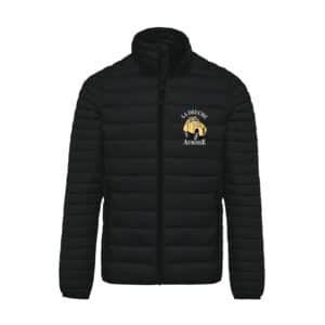 DOUDOUNE AVEC MANCHES (homme) - LA DEUCHE AUBOISE - Noir - K6120