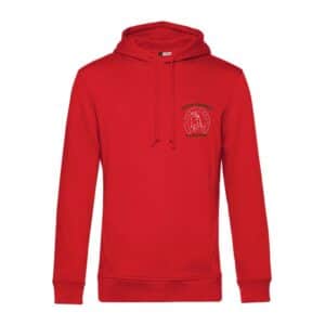 SWEAT A CAPUCHE (enfant) - Ferme Equestre Le Rocher - Rouge - K477