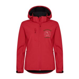 SOFTSHELL "Classic" (femme) - Ferme Equestre Le Rocher - Rouge - 0200917
