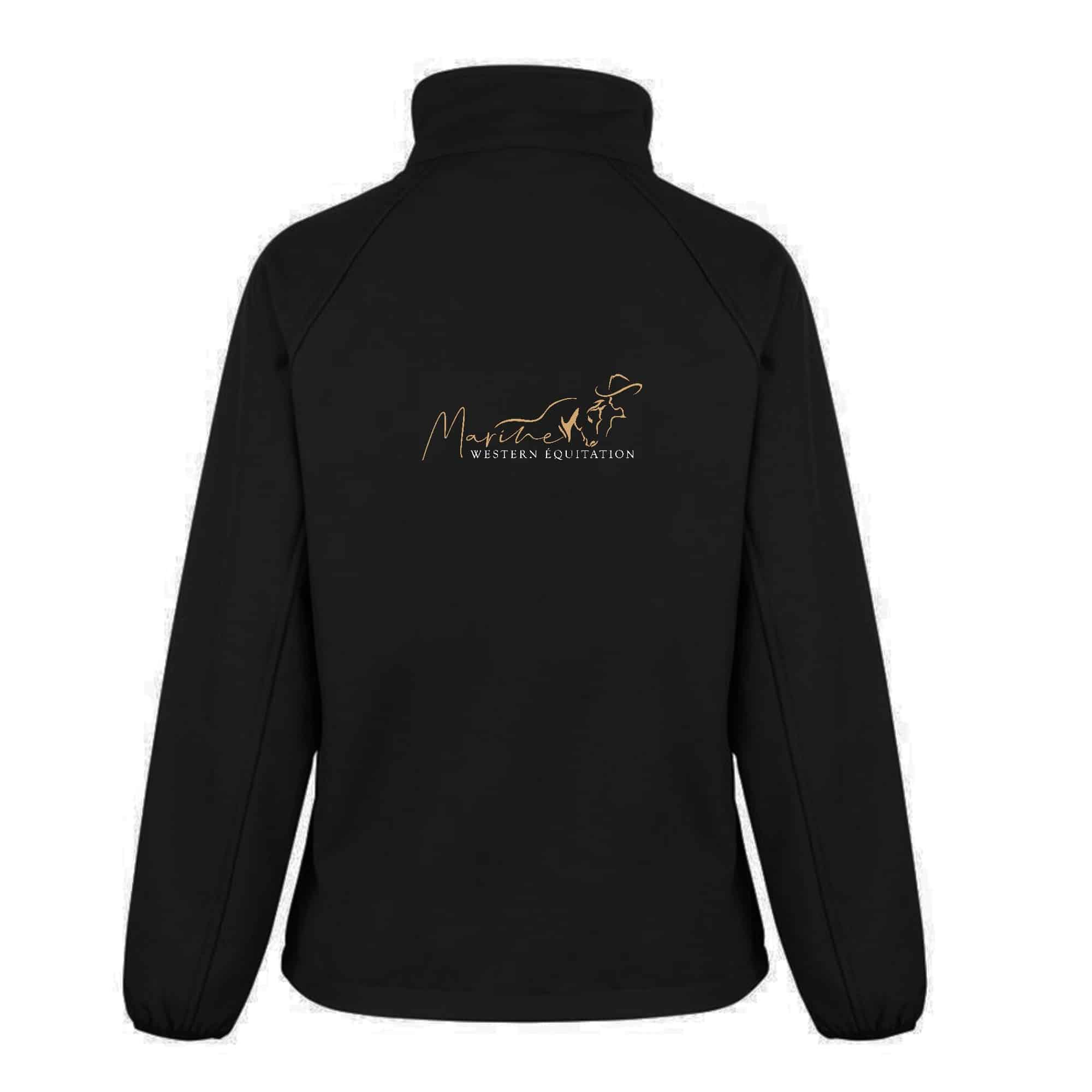 SOFTSHELL ECO (femme) – Marine Western Équitation - Noir - R231F – Image 3