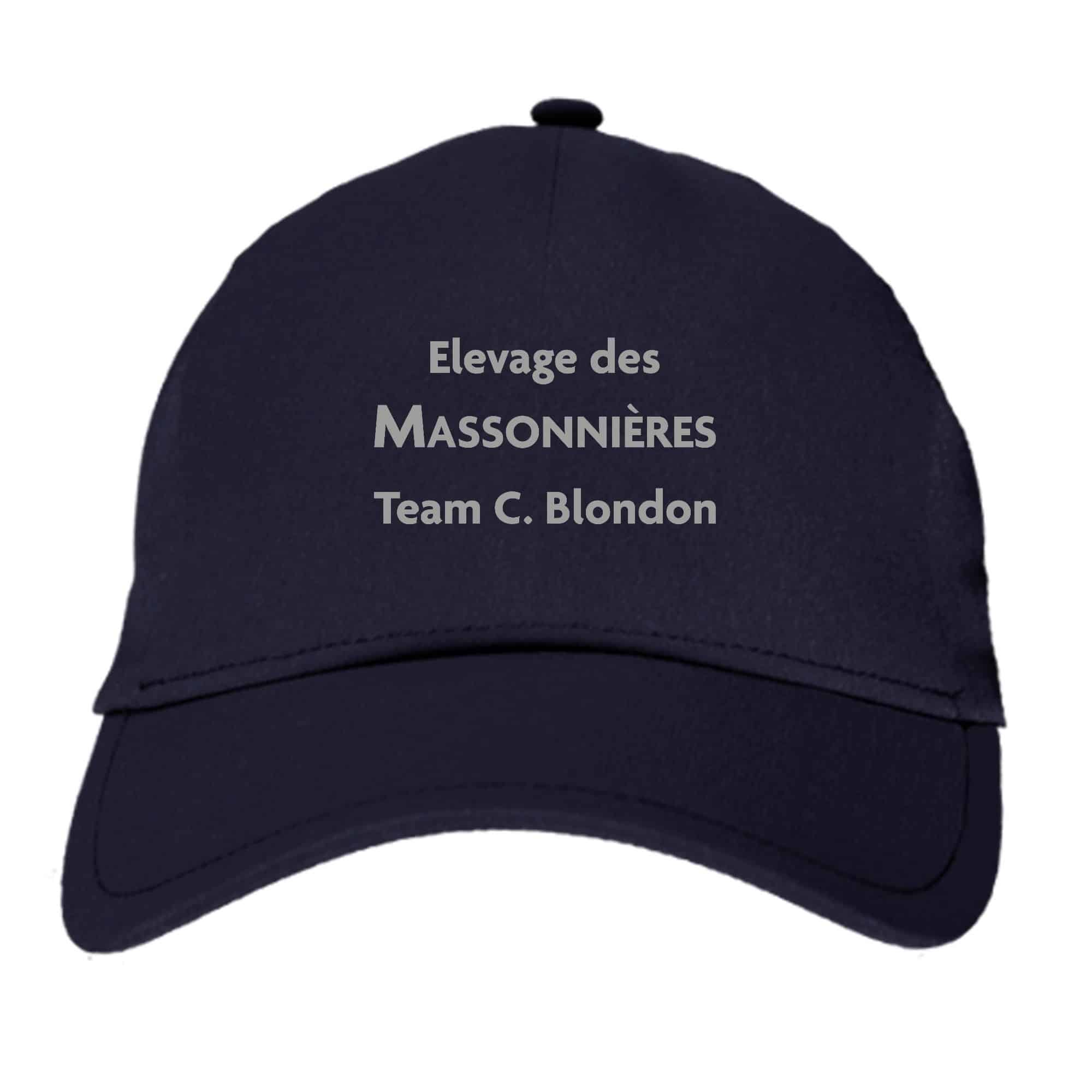 CASQUETTE - Elevage des Massonnières - Navy - BF015