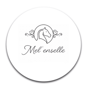 STICKER ROND - Ecurie Mel'enselle - STI001