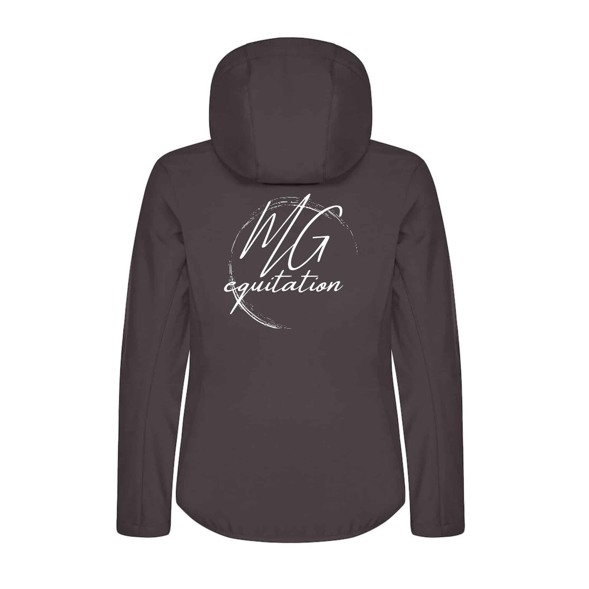 SOFTSHELL "Classic" (femme) - Mg equitation - Gris Anthracite - 0200917 – Image 3