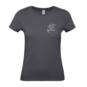 T-SHIRT (femme) - Mg equitation - Gris Anthracite - BC04T