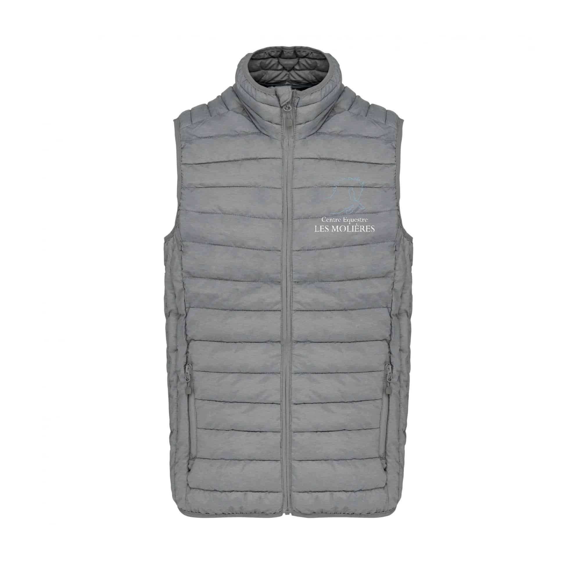 DOUDOUNE SANS MANCHES (homme) - Centre Equestre des Molières - K6113 – Image 5