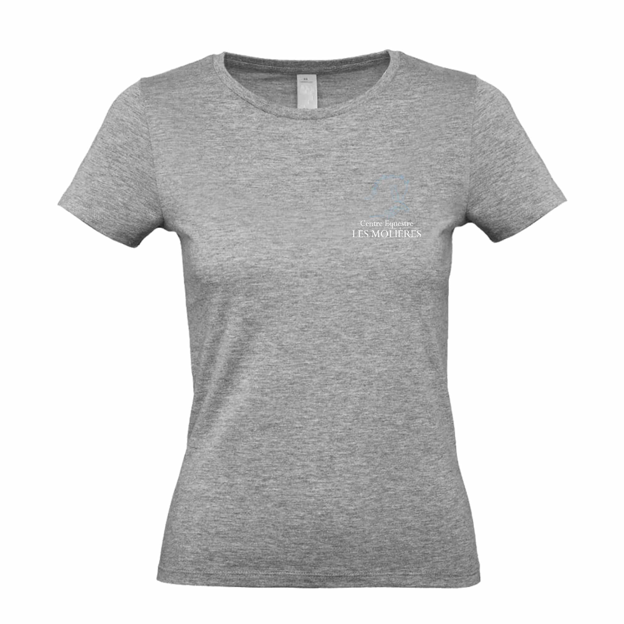 T-SHIRT (femme) - Centre Equestre des Molières - BC04T – Image 4
